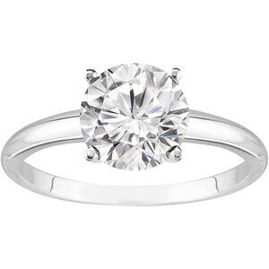 2 to 5 Carat Lab Grown 4 Prong Solitaire Round Cut IGI CERTIFIED Diamond Engagem